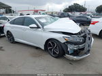 2020 Honda Accord Sport White vin: 1HGCV1F34LA010455