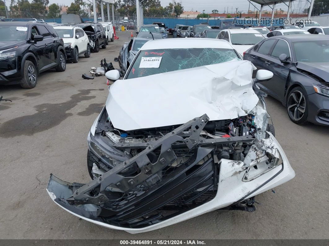 2020 Honda Accord Sport White vin: 1HGCV1F34LA010455