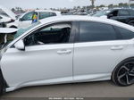 2020 Honda Accord Sport White vin: 1HGCV1F34LA010455