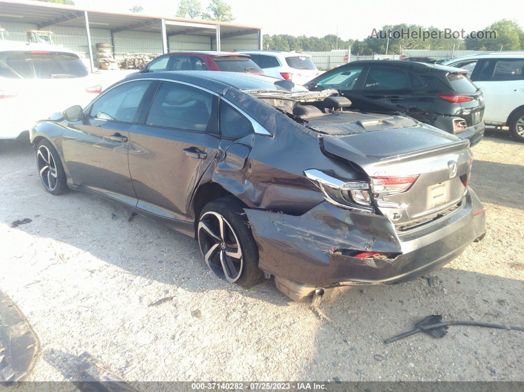 2020 Honda Accord Sedan Sport Gray vin: 1HGCV1F34LA063012