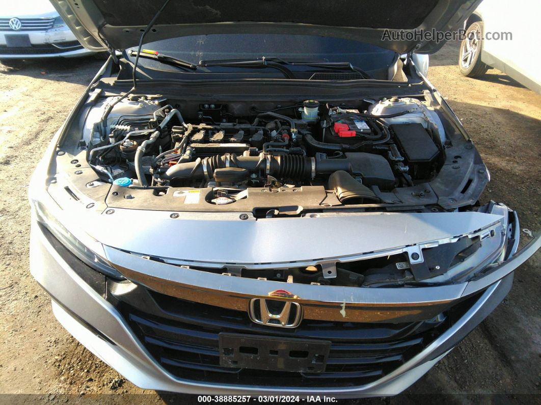 2020 Honda Accord Sport Silver vin: 1HGCV1F34LA080456