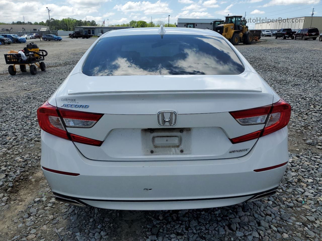 2020 Honda Accord Sport White vin: 1HGCV1F34LA090131