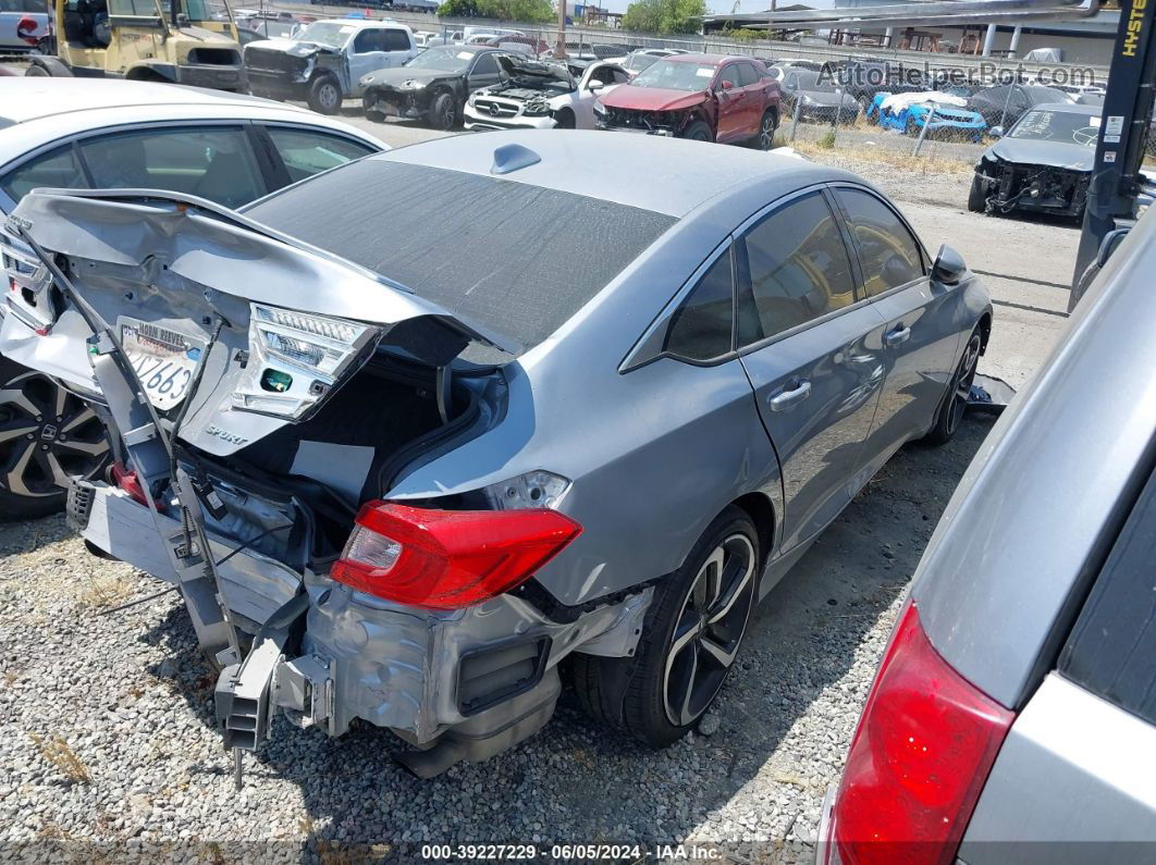 2020 Honda Accord Sport Gray vin: 1HGCV1F34LA103329