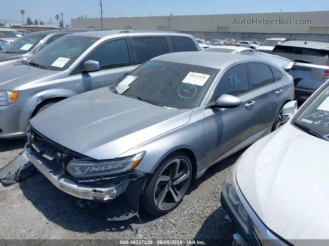 2020 Honda Accord Sport Gray vin: 1HGCV1F34LA103329