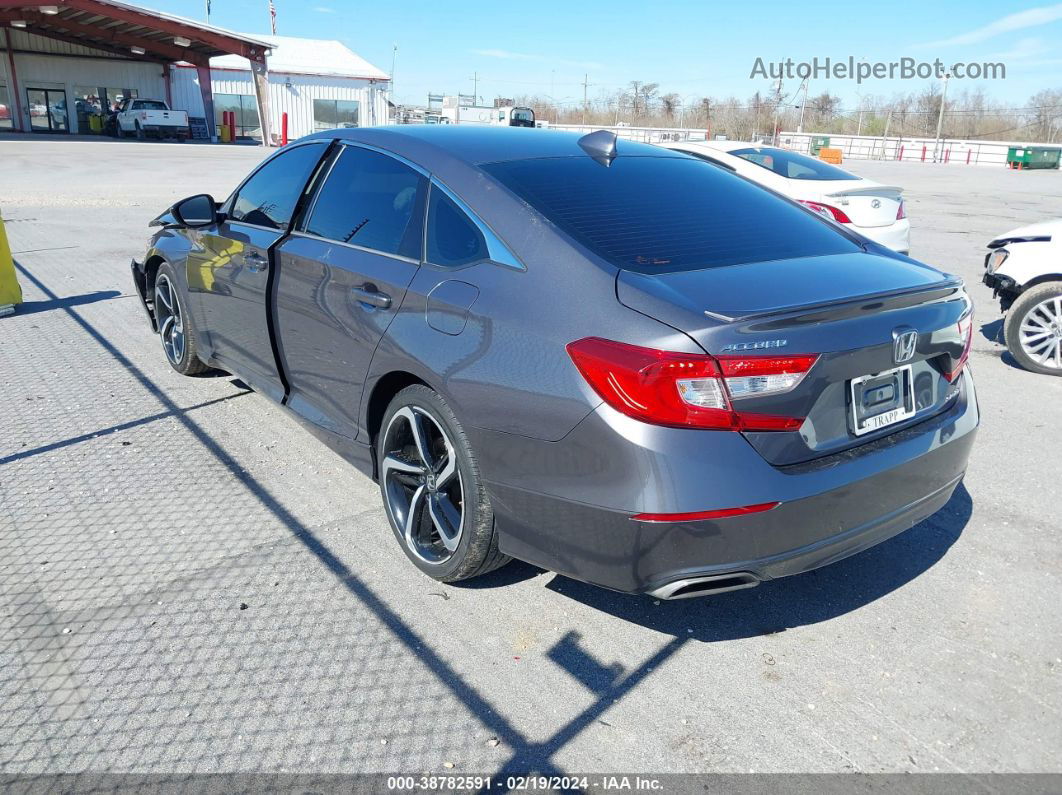 2020 Honda Accord Sport Gray vin: 1HGCV1F34LA105520