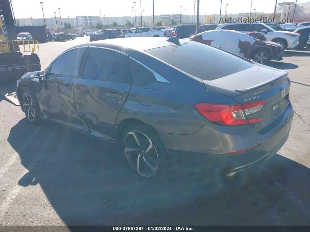 2020 Honda Accord Sport Gray vin: 1HGCV1F34LA115481