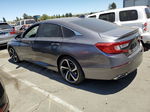 2018 Honda Accord Sport Gray vin: 1HGCV1F35JA028802