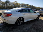 2018 Honda Accord Sport White vin: 1HGCV1F35JA143013