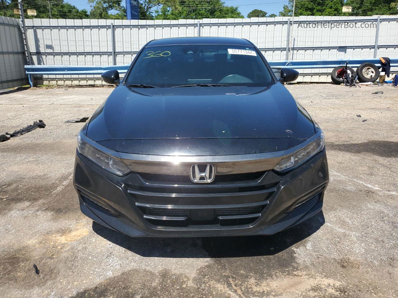 2018 Honda Accord Sport Black vin: 1HGCV1F35JA158997