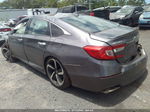 2018 Honda Accord Sport Gray vin: 1HGCV1F35JA172785