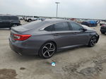 2018 Honda Accord Sport Gray vin: 1HGCV1F35JA215389