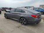 2018 Honda Accord Sport Gray vin: 1HGCV1F35JA215389