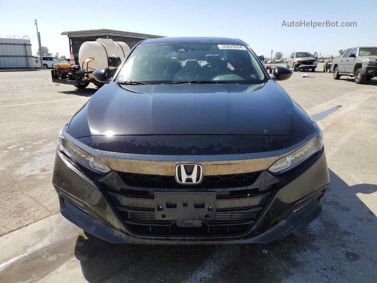 2019 Honda Accord Sport Black vin: 1HGCV1F35KA010074