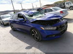 2019 Honda Accord Sedan Sport 1.5t Blue vin: 1HGCV1F35KA065785