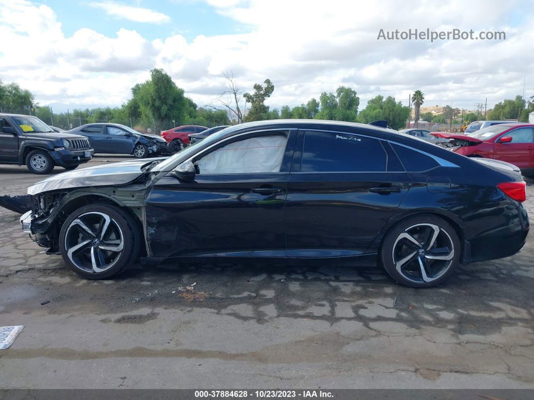 2019 Honda Accord Sport Black vin: 1HGCV1F35KA080433