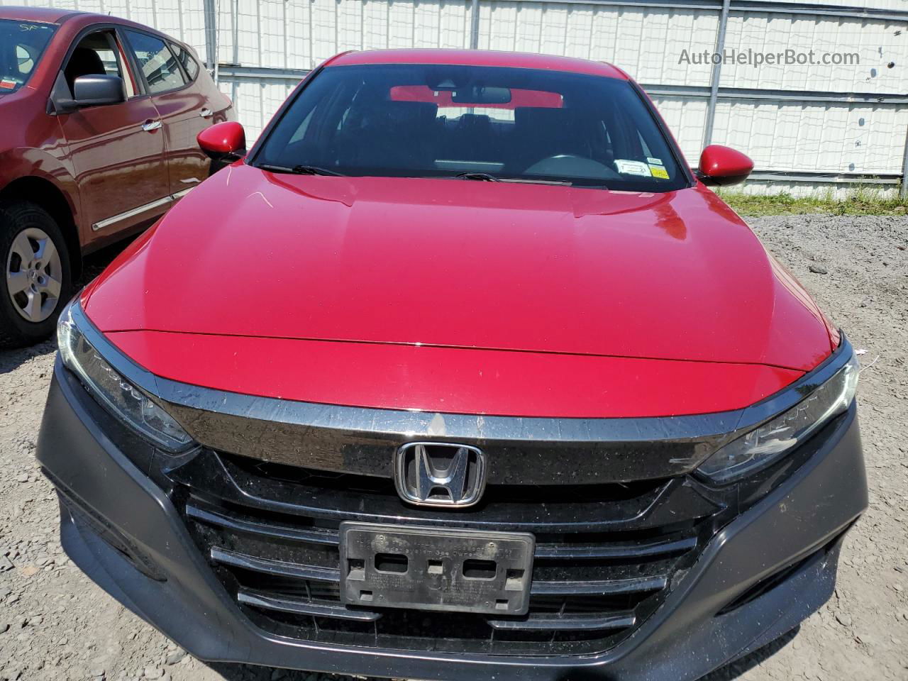 2019 Honda Accord Sport Red vin: 1HGCV1F35KA088368