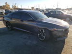 2019 Honda Accord Sport Gray vin: 1HGCV1F35KA091089