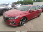 2019 Honda Accord Sedan Sport 1.5t Red vin: 1HGCV1F35KA109929