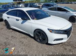 2019 Honda Accord Sport White vin: 1HGCV1F35KA124544