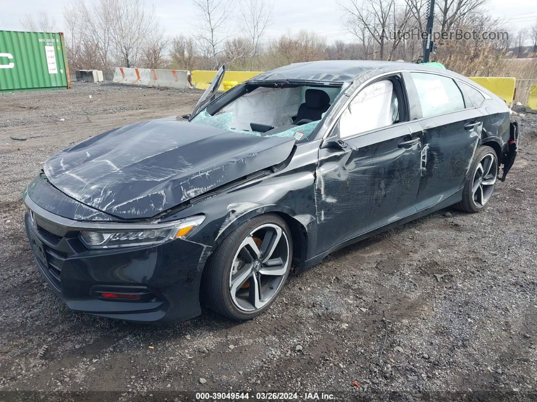 2019 Honda Accord Sport Black vin: 1HGCV1F35KA138038