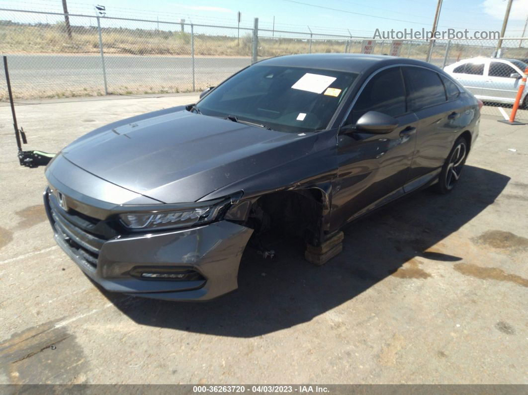 2020 Honda Accord Sport Gray vin: 1HGCV1F35LA072530