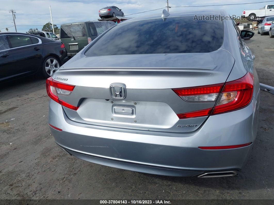 2020 Honda Accord Sedan Sport Silver vin: 1HGCV1F35LA082278