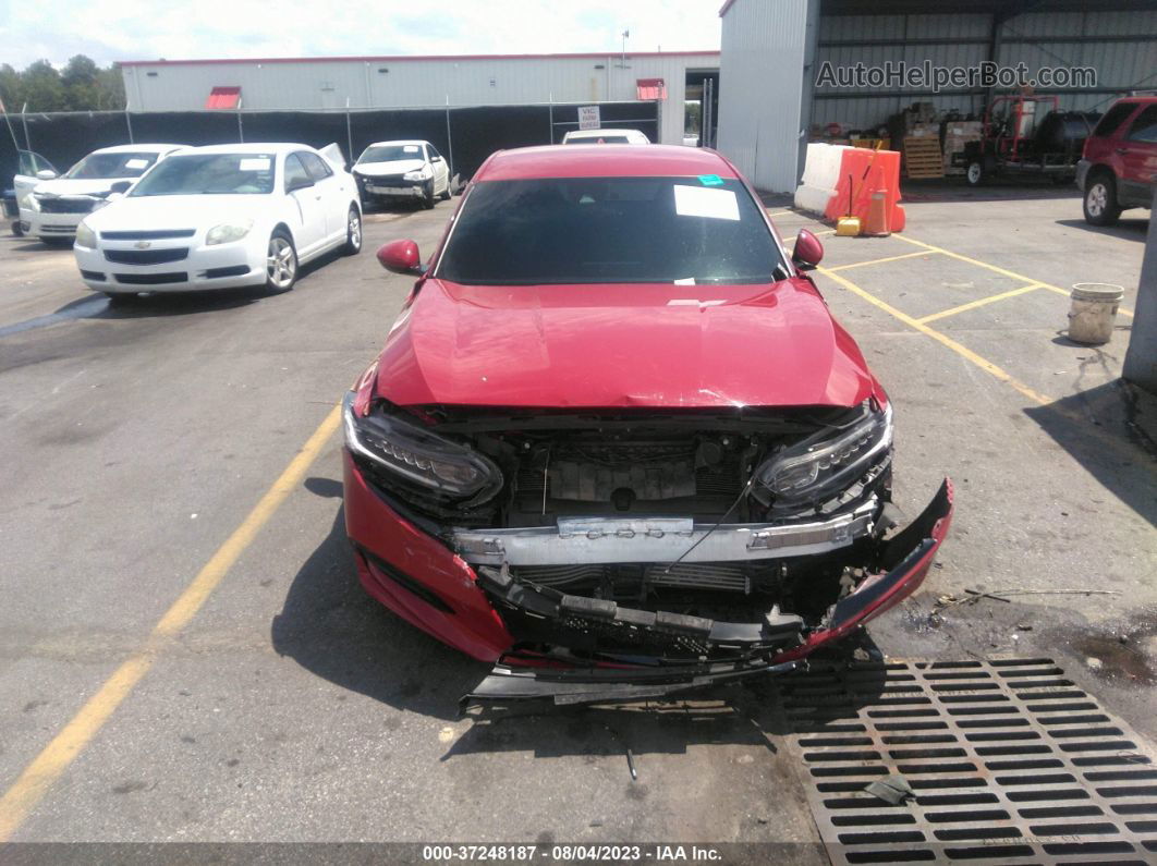 2020 Honda Accord Sedan Sport Red vin: 1HGCV1F35LA087030