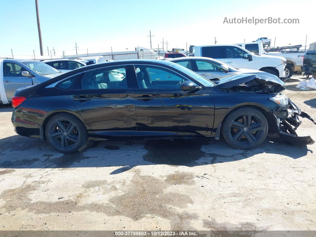 2020 Honda Accord Sport Black vin: 1HGCV1F35LA094088