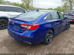 2020 Honda Accord Sport Blue vin: 1HGCV1F35LA149980