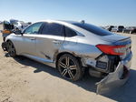 2018 Honda Accord Sport Silver vin: 1HGCV1F36JA125877