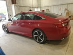 2018 Honda Accord Sport Red vin: 1HGCV1F36JA174318