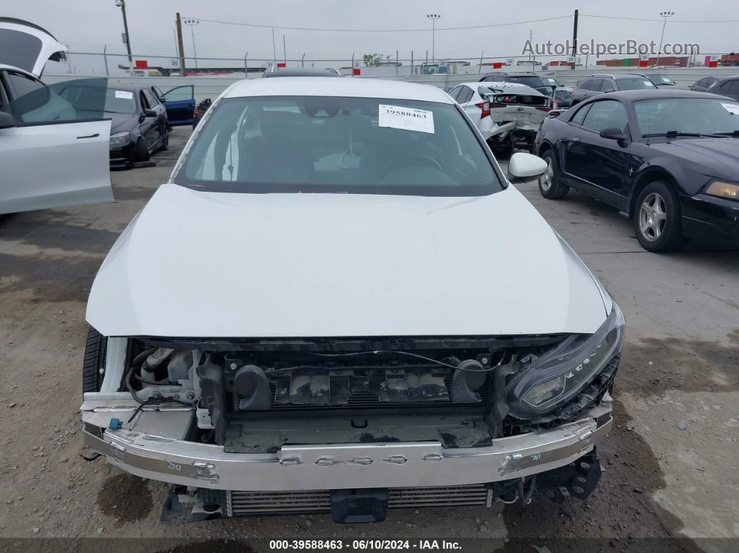 2018 Honda Accord Sport White vin: 1HGCV1F36JA257585