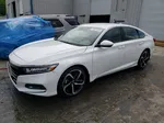 2019 Honda Accord Sport White vin: 1HGCV1F36KA019141