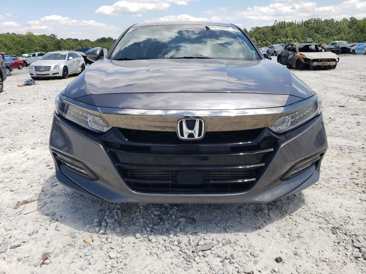 2019 Honda Accord Sport Gray vin: 1HGCV1F36KA023108