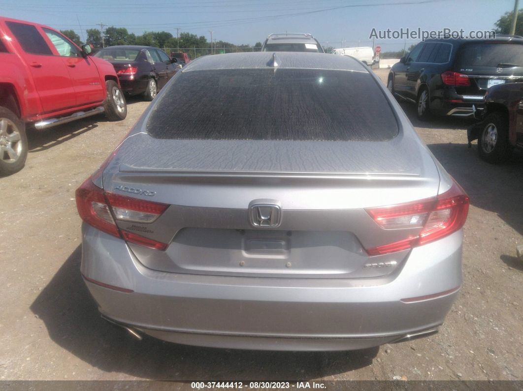 2019 Honda Accord Sedan Sport 1.5t Silver vin: 1HGCV1F36KA084815