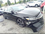 2019 Honda Accord Sedan Sport 1.5t Black vin: 1HGCV1F36KA090727