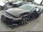 2019 Honda Accord Sedan Sport 1.5t Black vin: 1HGCV1F36KA090727