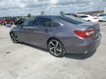 2019 Honda Accord Sport Gray vin: 1HGCV1F36KA120602