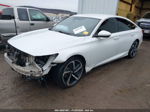 2019 Honda Accord Sport White vin: 1HGCV1F36KA124536