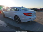 2019 Honda Accord Sport White vin: 1HGCV1F36KA172652