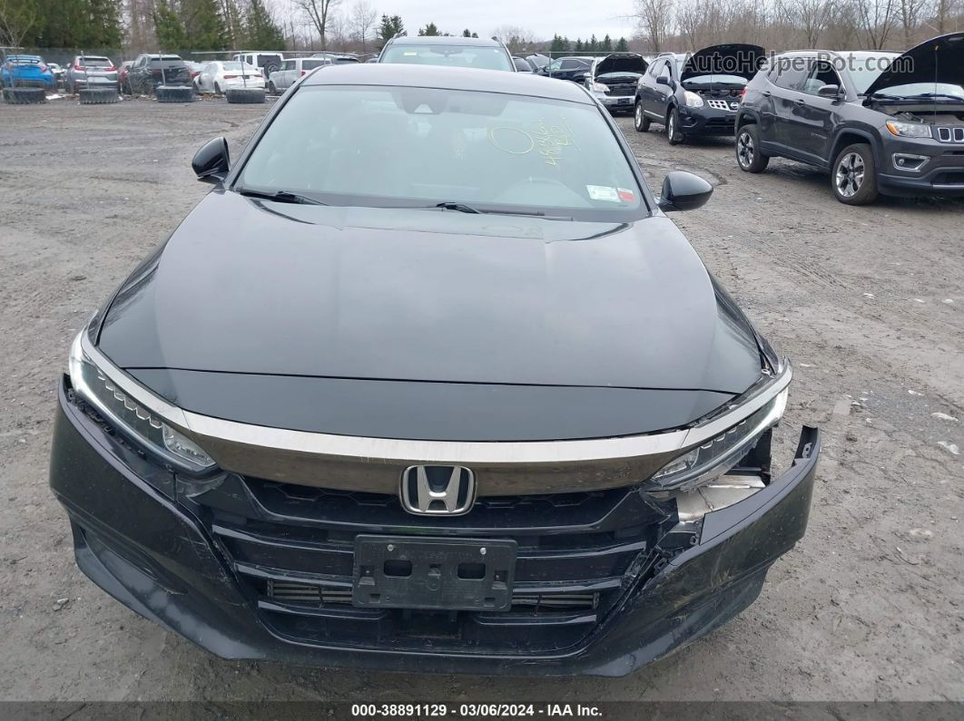 2020 Honda Accord Sport Black vin: 1HGCV1F36LA010683