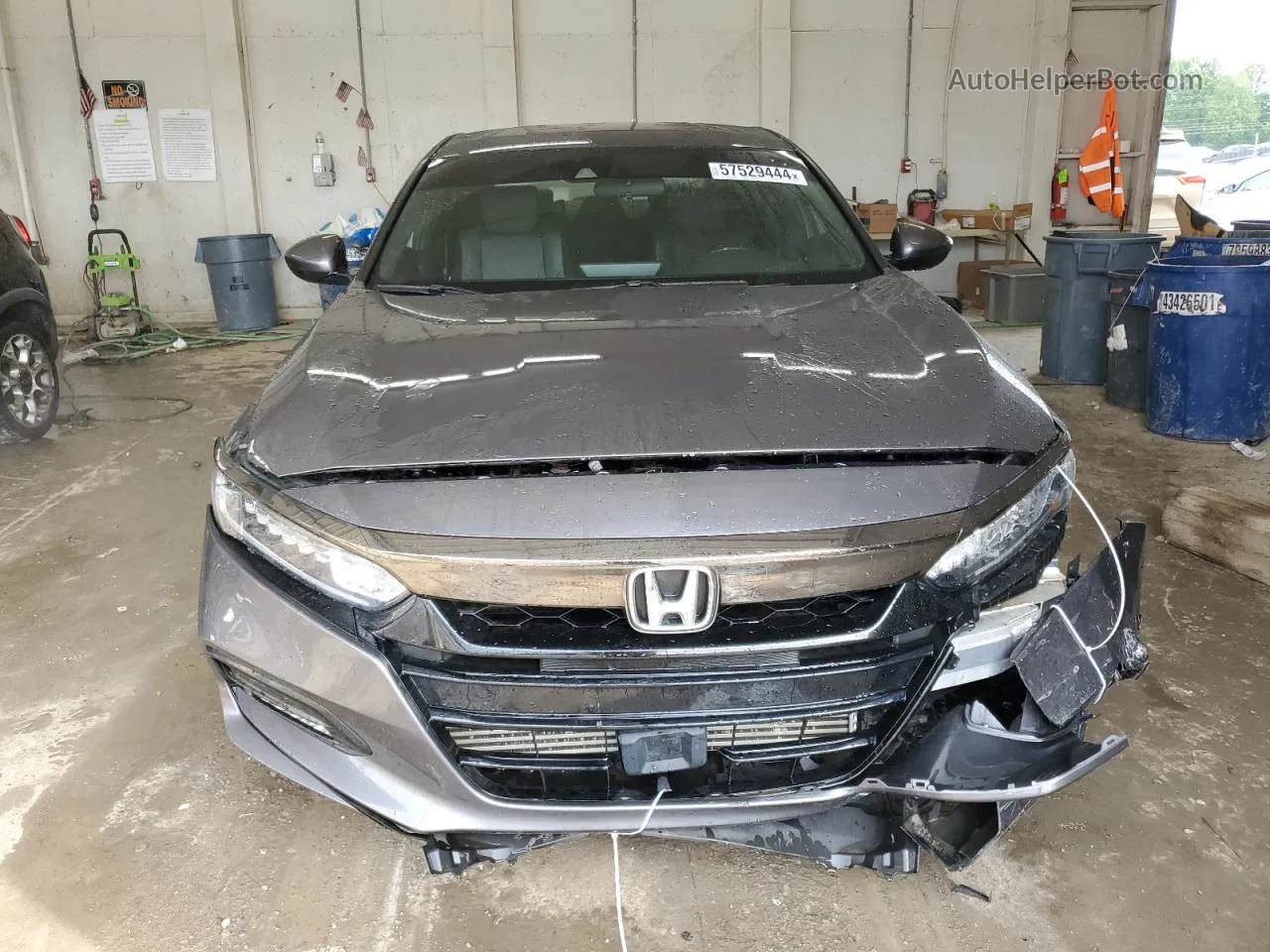 2020 Honda Accord Sport Gray vin: 1HGCV1F36LA012725