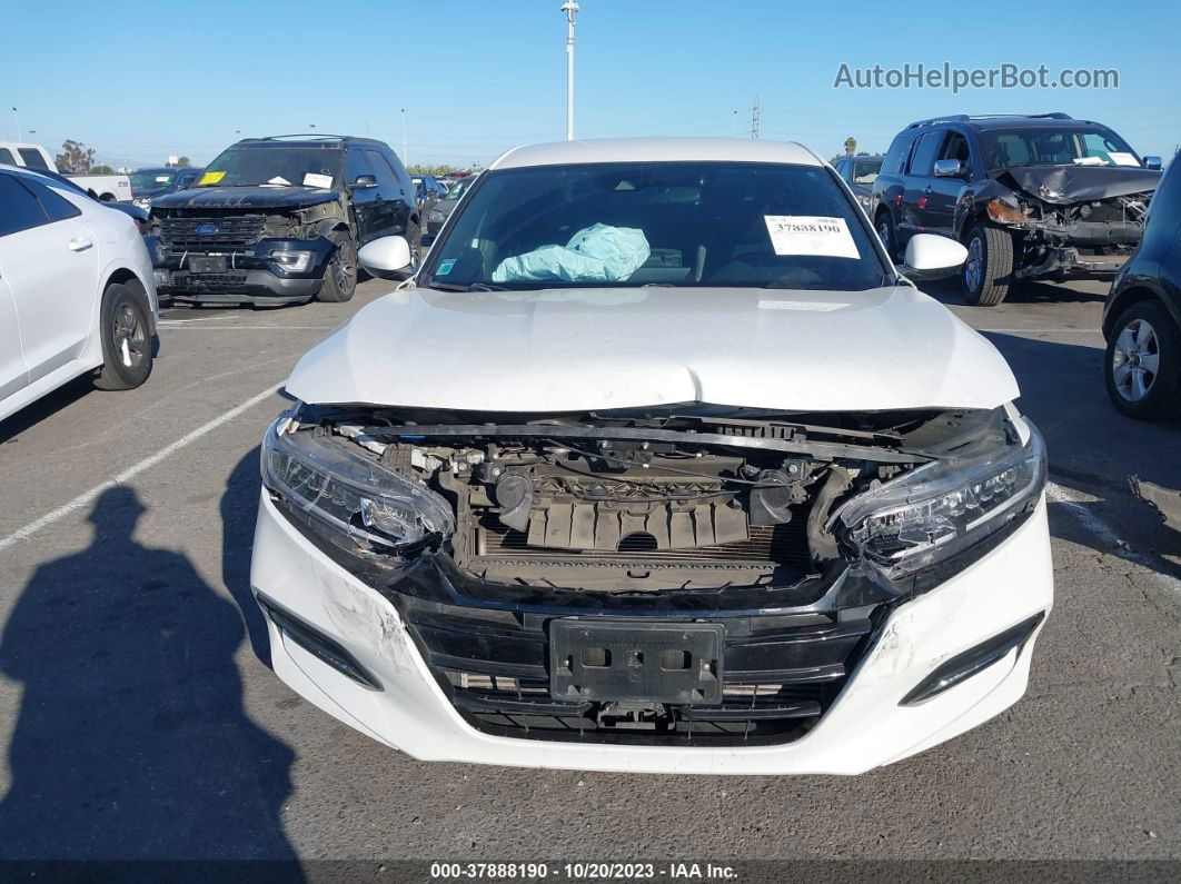 2020 Honda Accord Sport White vin: 1HGCV1F36LA018315