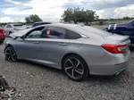 2020 Honda Accord Sport Silver vin: 1HGCV1F36LA038905