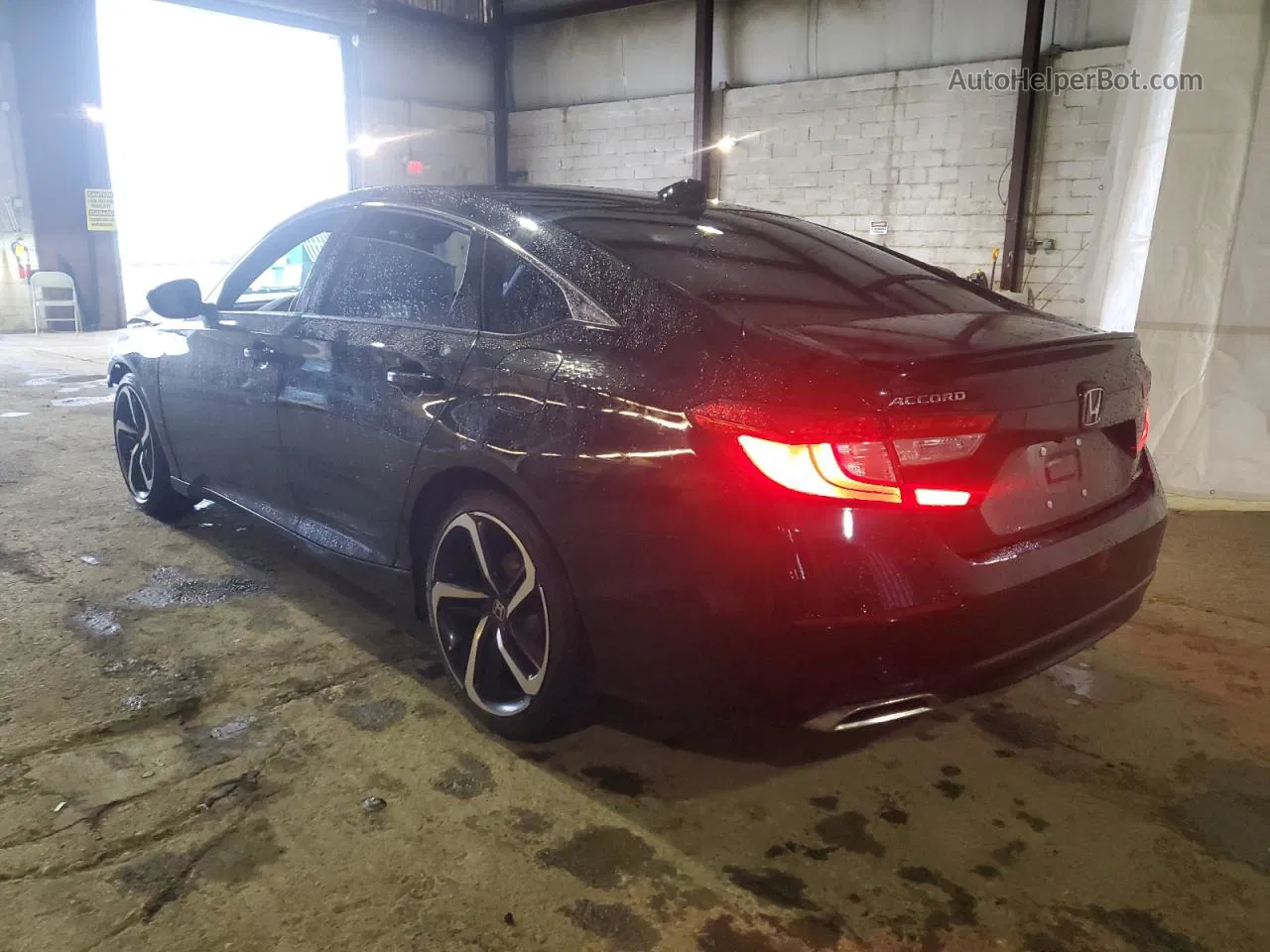 2020 Honda Accord Sport Black vin: 1HGCV1F36LA067188