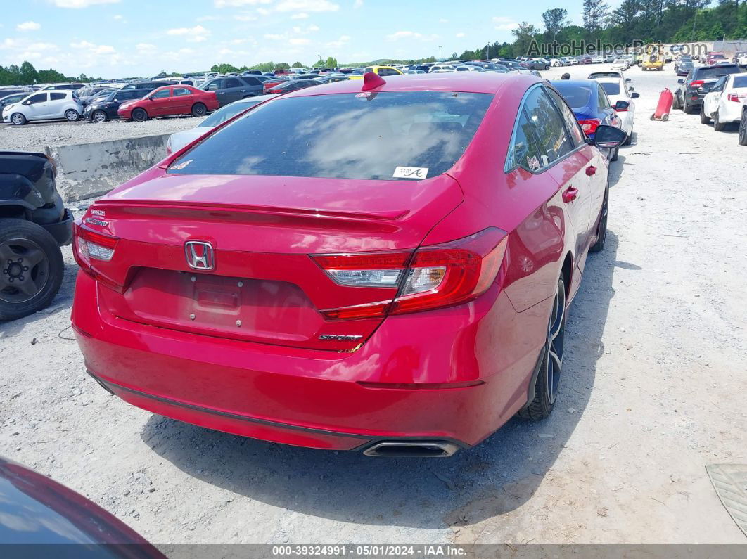 2020 Honda Accord Sport Red vin: 1HGCV1F36LA095895