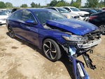 2020 Honda Accord Sport Blue vin: 1HGCV1F36LA109875