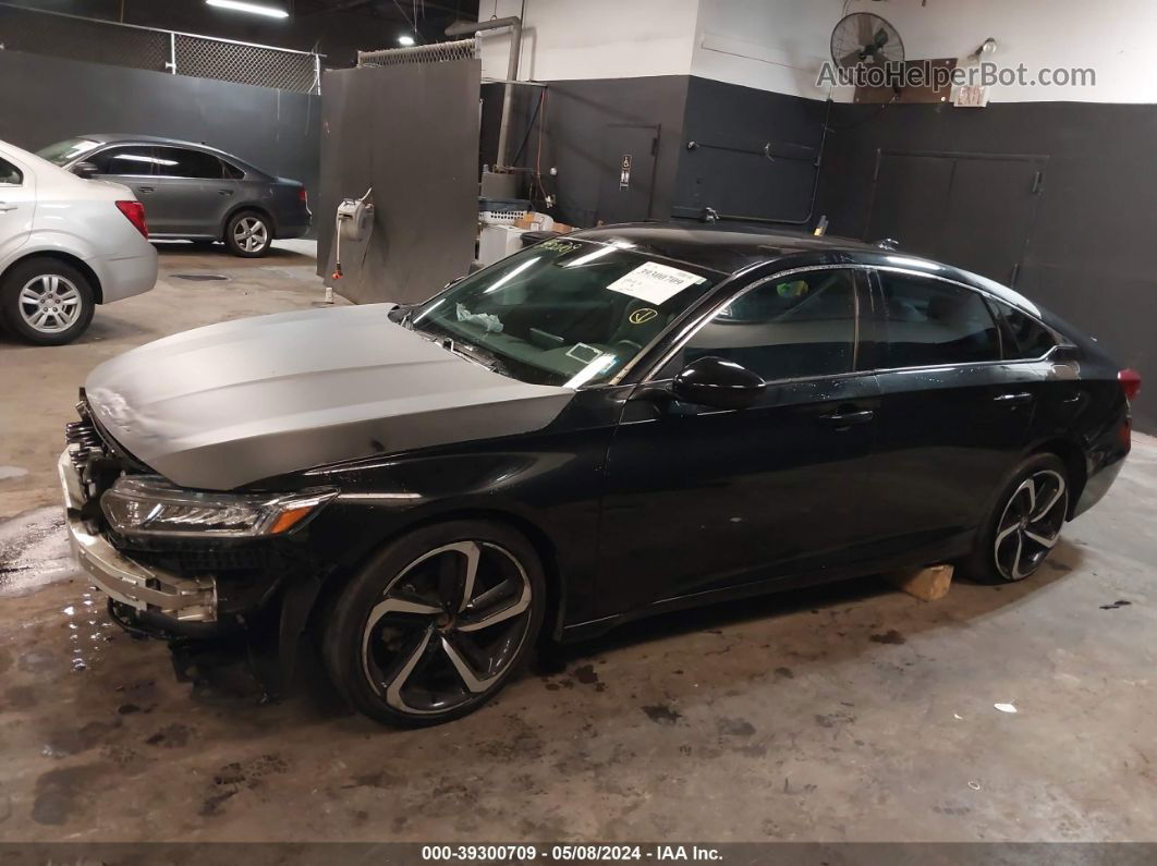 2020 Honda Accord Sport Black vin: 1HGCV1F36LA113313