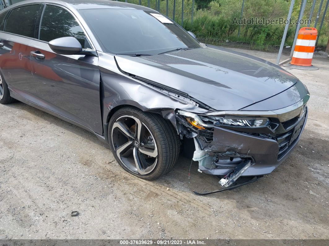 2020 Honda Accord Sport Gray vin: 1HGCV1F36LA134596