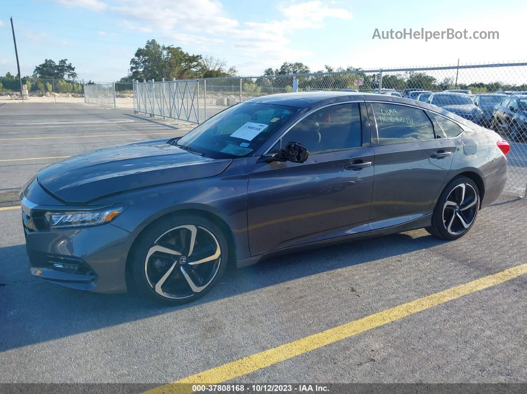 2020 Honda Accord Sedan Sport Gray vin: 1HGCV1F36LA135845